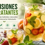 Infusiones hidratantes y saludables